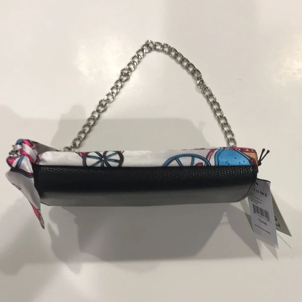 LOUME Black lizardprint bag. - Picture 3 of 6